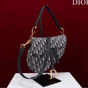 Dior Blue and Gray Women's Bag